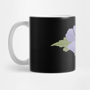 Mauve Hibiscus Mug